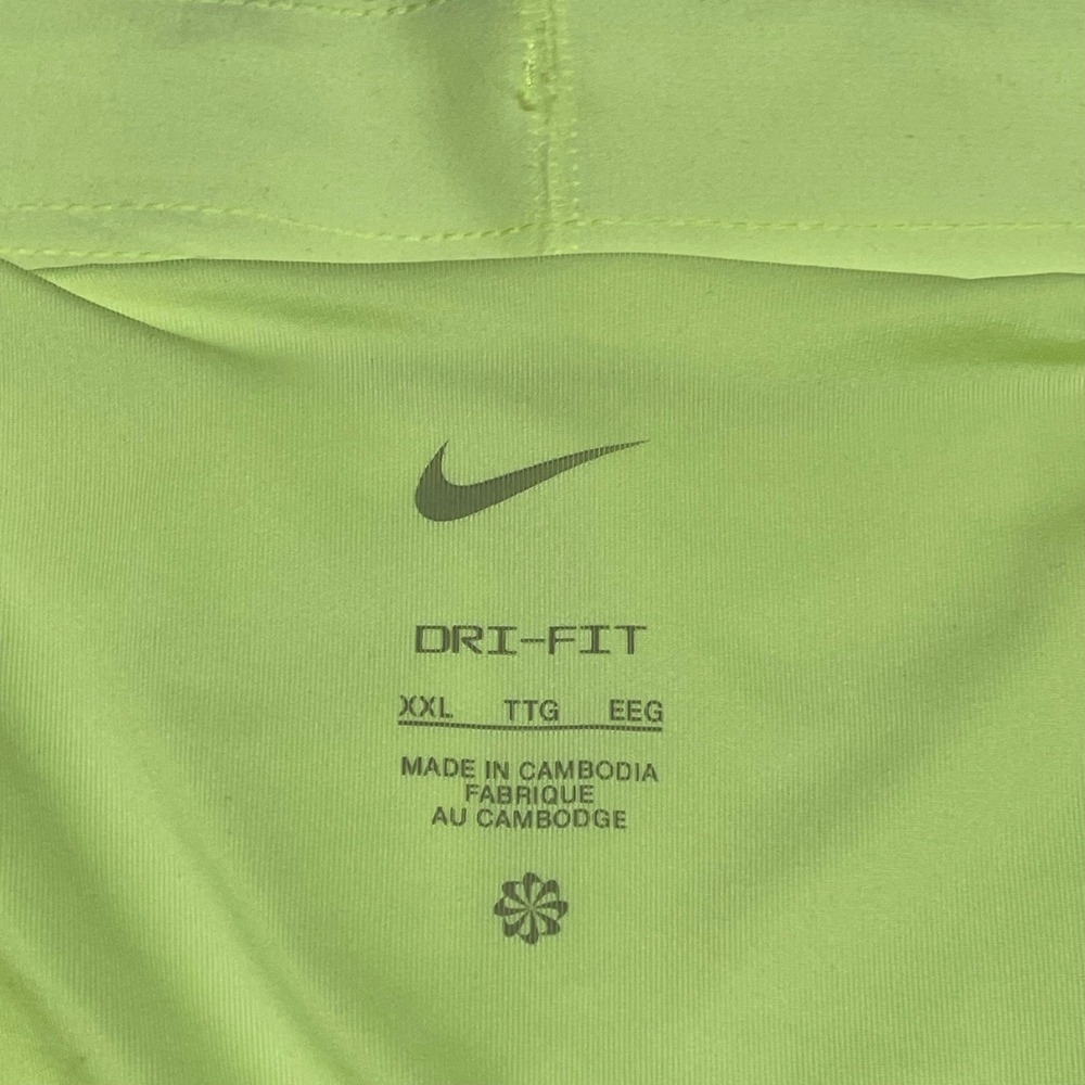 Nike Shorts Men XXL 2XL Neon Green Challenger Running Volt Dri-FIT 5" DV9363-701 - Picture 3 of 12